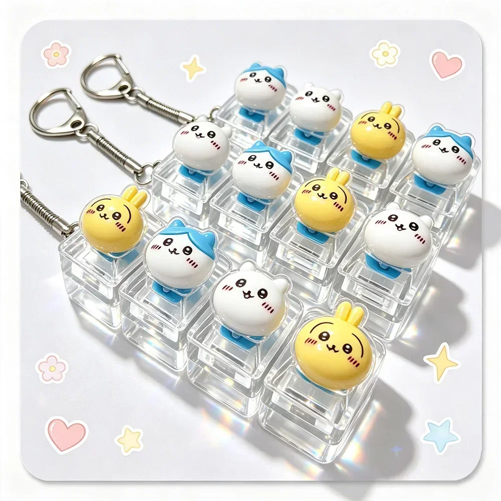 Phone Accessories Charms - Chikawa 26 Tuşlu Stres Giderici Anahtarlık,