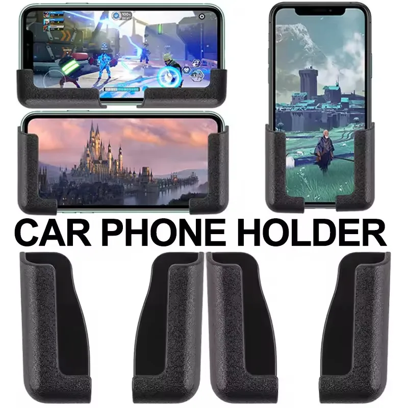 Phone Accessories Holder Car - Çok Fonksiyonlu Araç Telefon Tutucu, Taşınabilir,