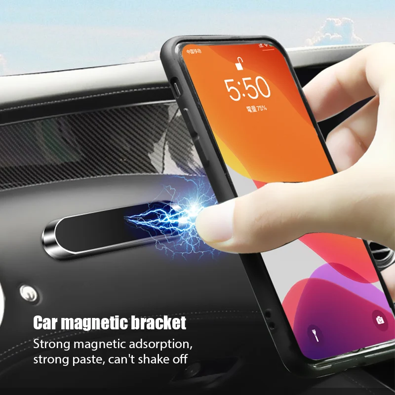 Phone Accessories Holder Car - Manyetik Araç Telefon Tutucu, Dönebilen Mini