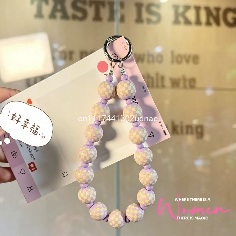 Orijinal Ahşap Desenli Boncukl - Phone Accessories Charms incelemesi ve fiyatı