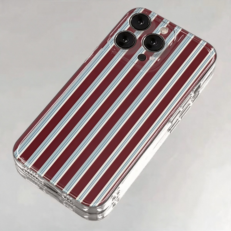 Bordo Mavi Çizgili Desenli Yum - Apple Iphone 15 incelemesi ve fiyatı